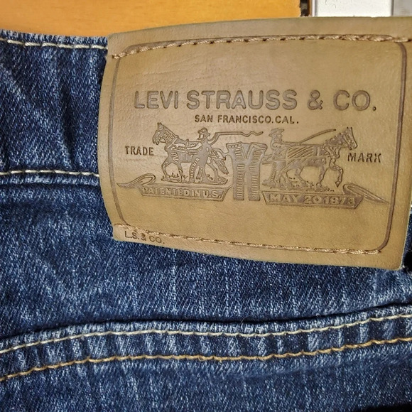 Levi's Red Tab Jeans 5 Pocket Straight Leg Size 8 Adjustable Waist Cowgirl - Picture 11 of 12